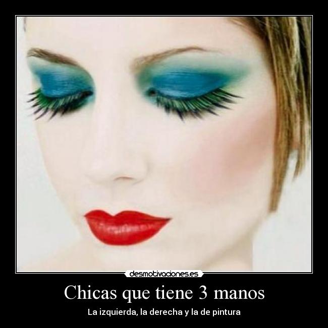Chicas que tiene 3 manos -