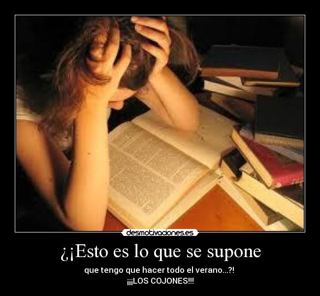 ¿¡Esto es lo que se supone -