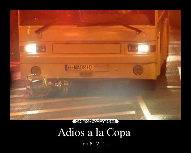 Adios a la Copa -