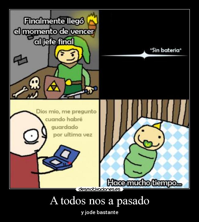 A todos nos a pasado - y jode bastante