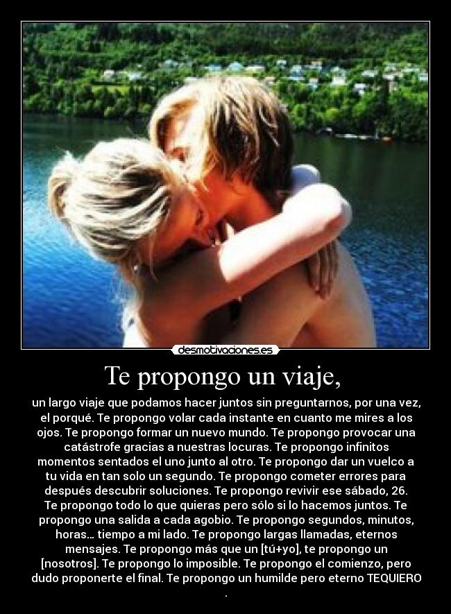 carteles propongo viaje desmotivaciones