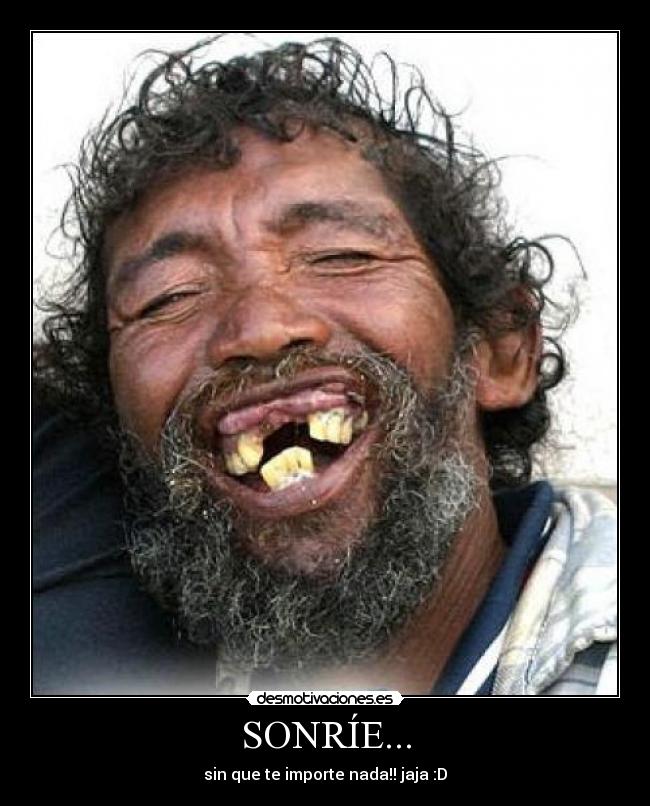 carteles sonrie desmotivaciones