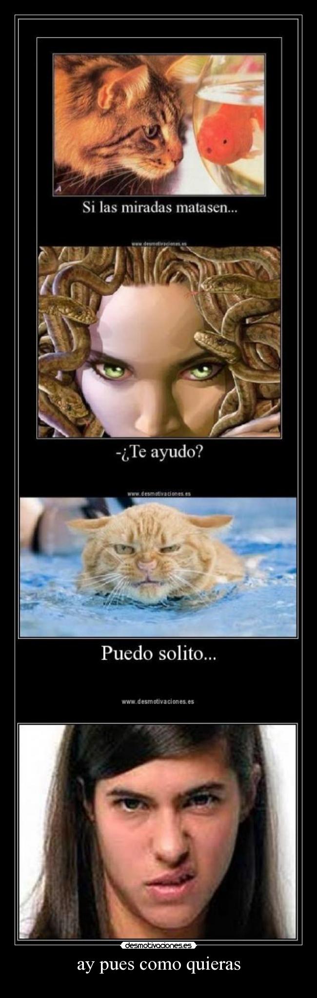 ay pues como quieras -