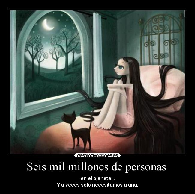 Seis mil millones de personas  - 