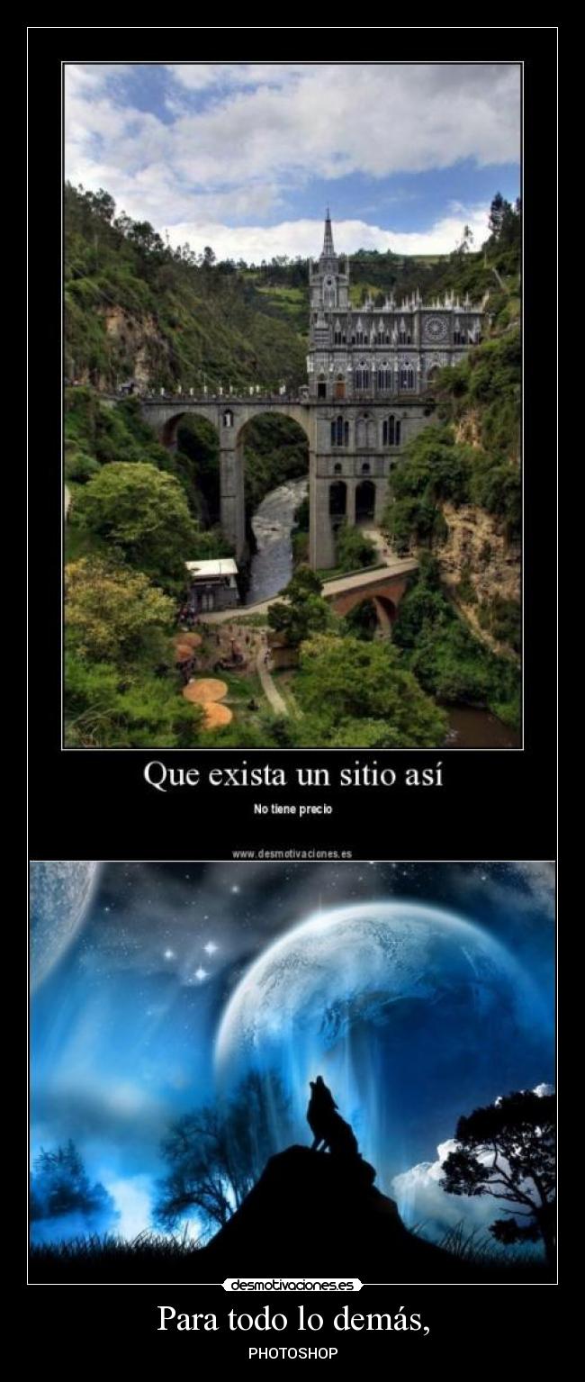 Para todo lo demás, - PHOTOSHOP