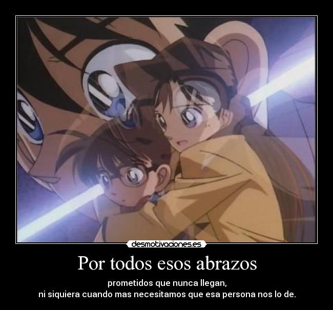 carteles abrazos abrazos prometidos desmotivaciones