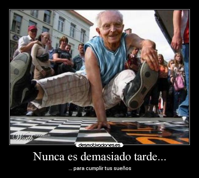 carteles abuelo-divirtiendose desmotivaciones