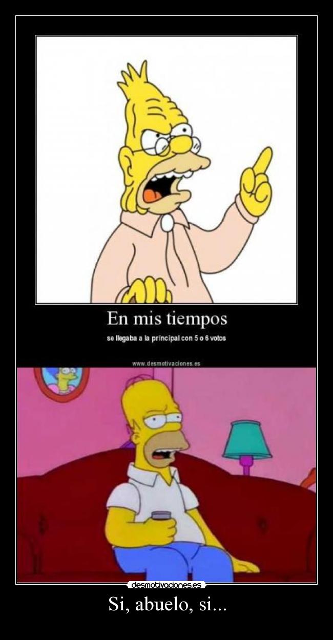 Si, abuelo, si... - 