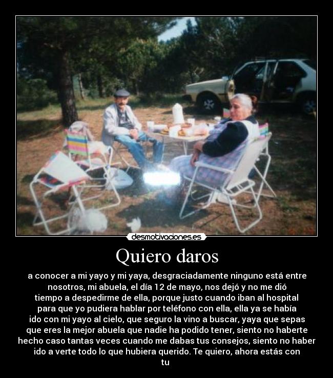 Quiero daros -