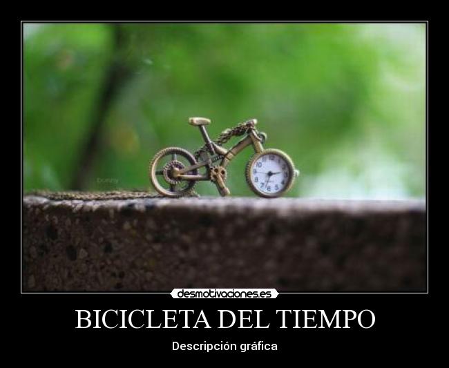 BICICLETA DEL TIEMPO -