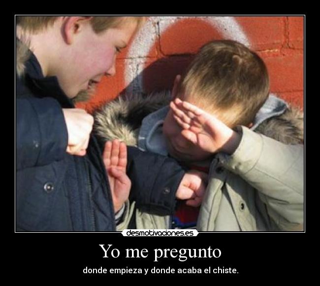 Yo me pregunto - 
