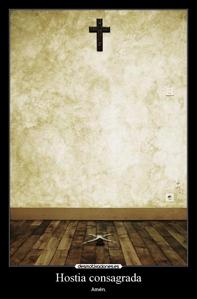 Hostia consagrada -