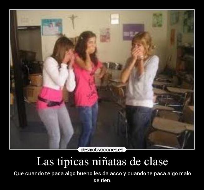 carteles ninatas desmotivaciones