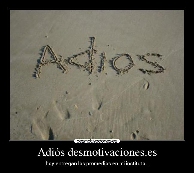 Adiós desmotivaciones.es -