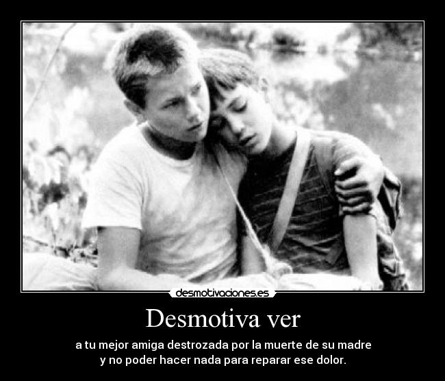 Desmotiva ver -