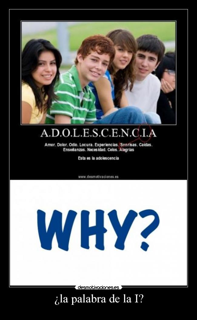 ¿la palabra de la I? - 