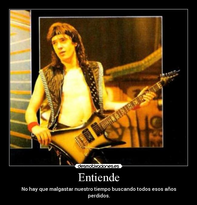 carteles wasted years adrian smith desmotivaciones