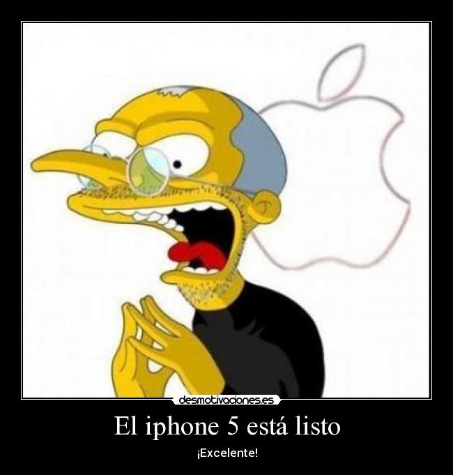 carteles iphone esta listo desmotivaciones