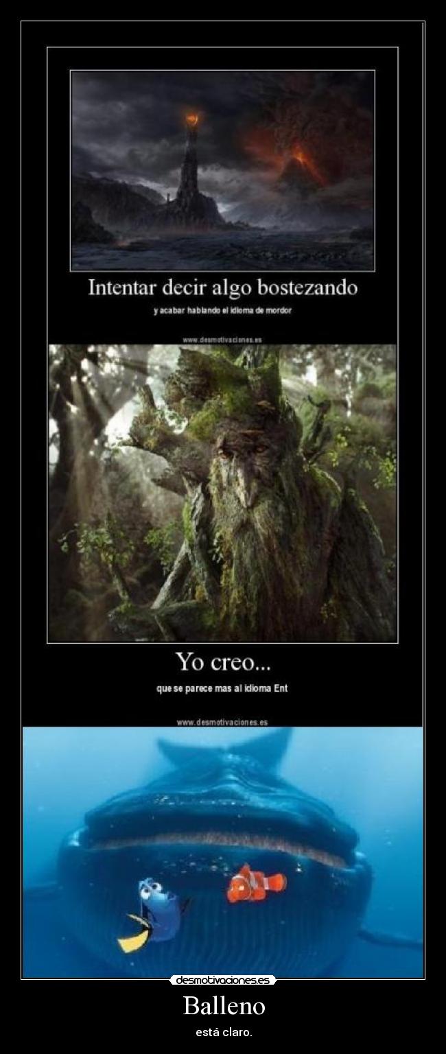 carteles balleno desmotivaciones