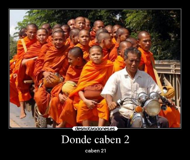 Donde caben 2 - caben 21