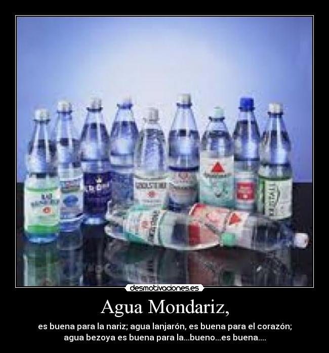 Agua Mondariz, -