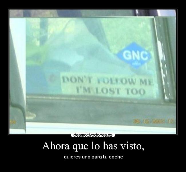 Ahora que lo has visto, - quieres uno para tu coche
