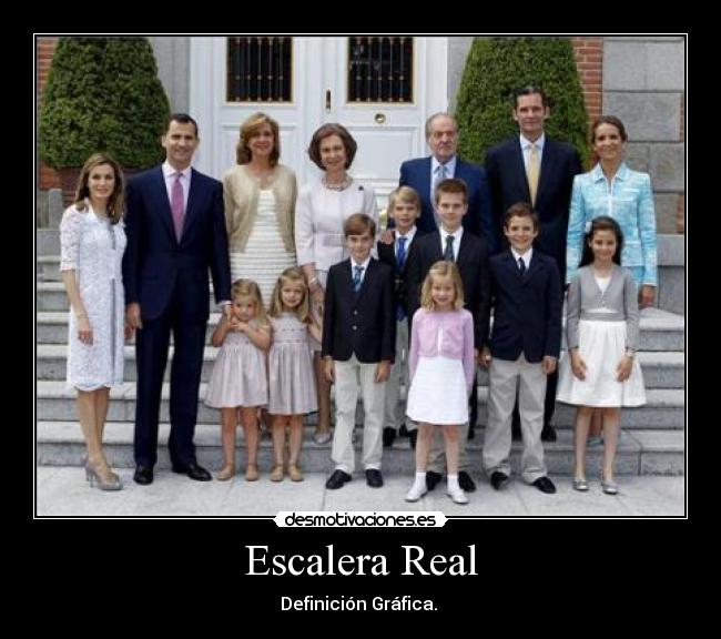 Escalera Real - Definición Gráfica.