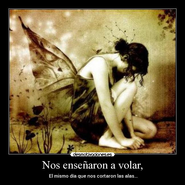 Nos enseñaron a volar, - 