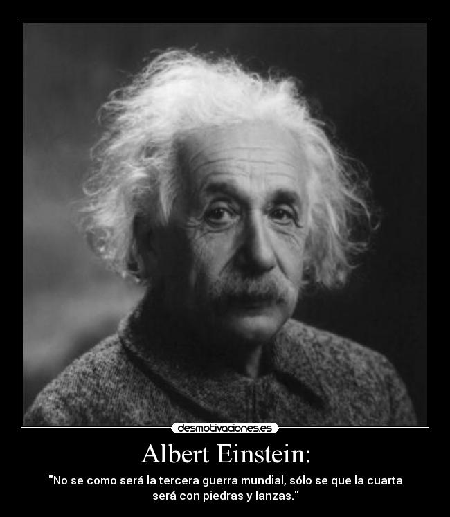 Albert Einstein: -