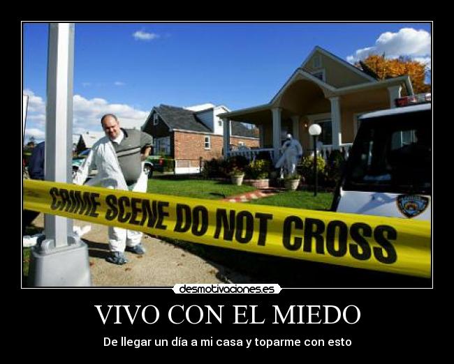 VIVO CON EL MIEDO -