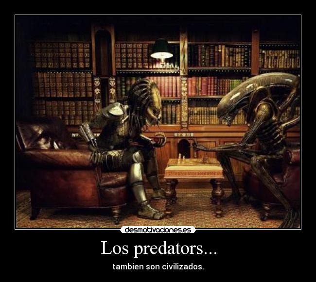 carteles predator desmotivaciones