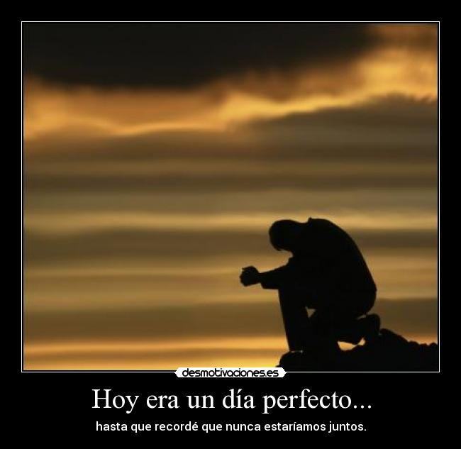 Hoy era un día perfecto... - 