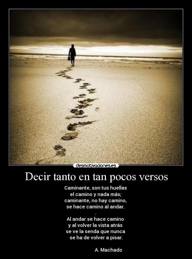 Decir tanto en tan pocos versos - 
