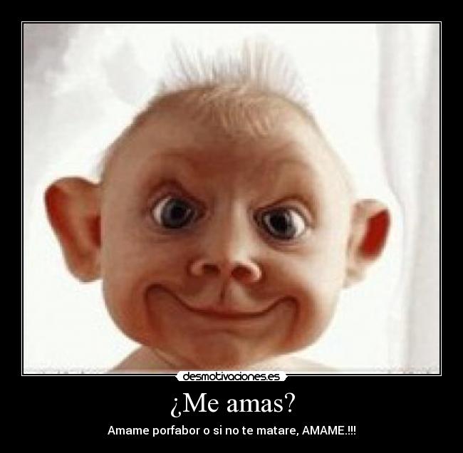 ¿Me amas? -