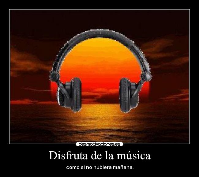 Disfruta de la música -