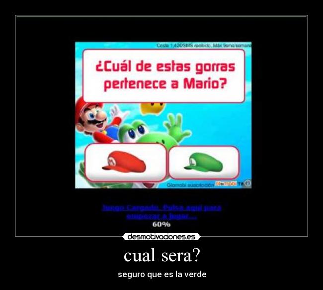 cual sera? - 