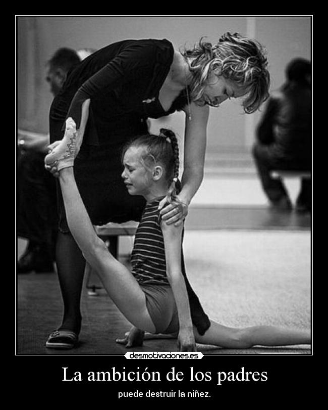 La ambición de los padres -
