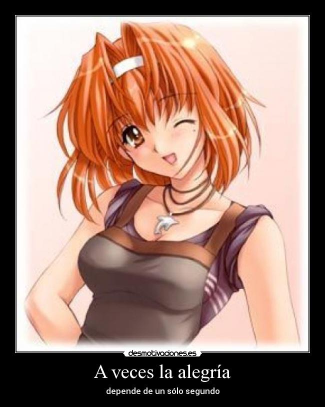A veces la alegría -