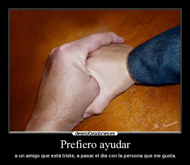 Prefiero ayudar - 