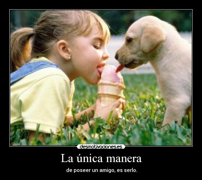 La única manera - 