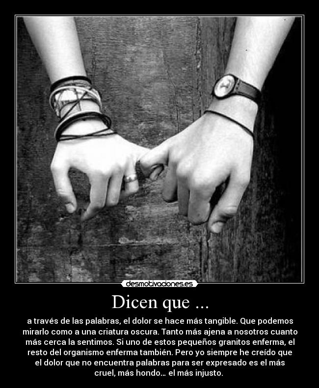 Dicen que ... - 