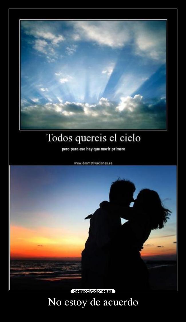 No estoy de acuerdo - 