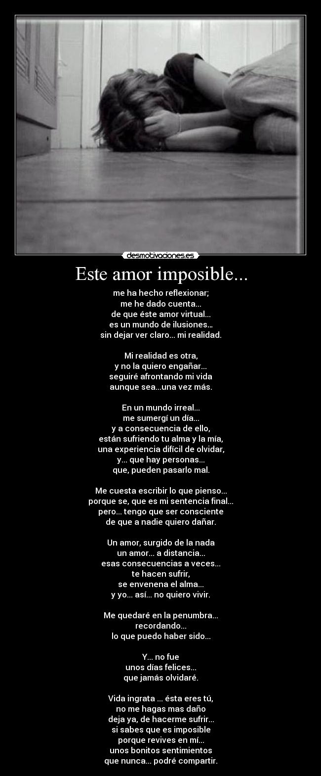 Este amor imposible... -
