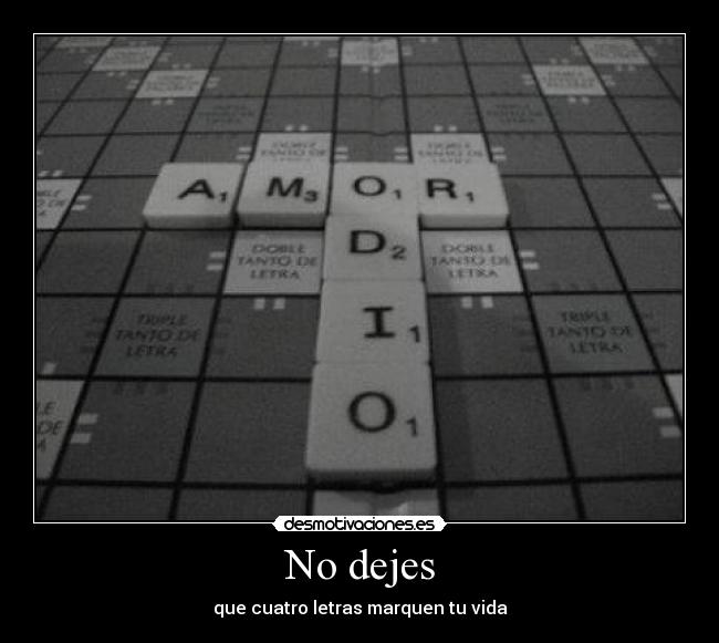 No dejes - 