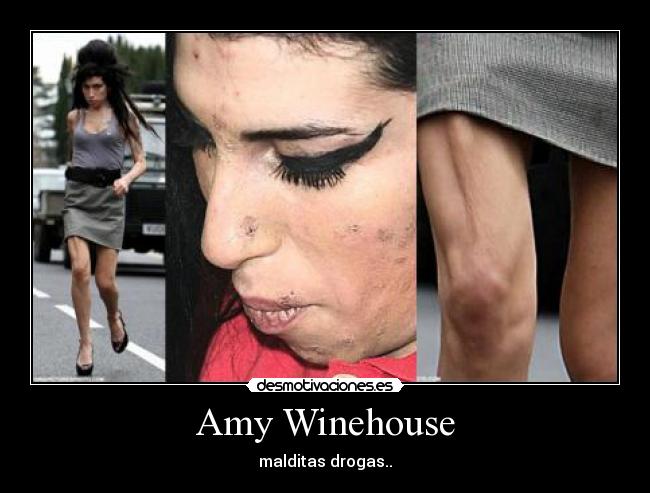 Amy Winehouse - malditas drogas..