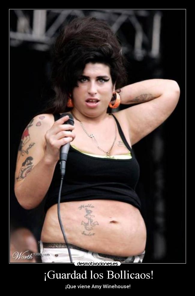 ¡Guardad los Bollicaos! - ¡Que viene Amy Winehouse!