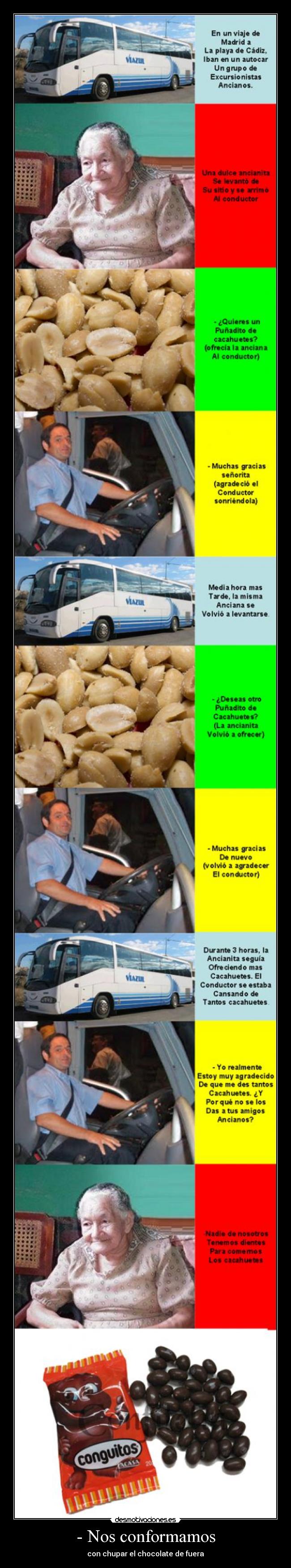 carteles anciana desmotivaciones