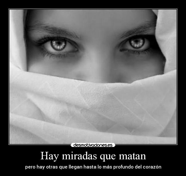 carteles miradas desmotivaciones