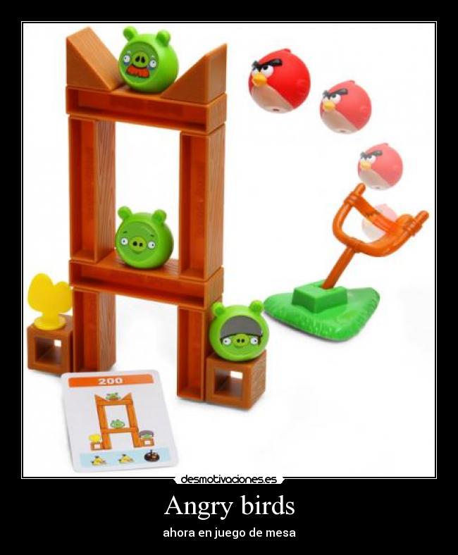 Angry birds - ahora en juego de mesa