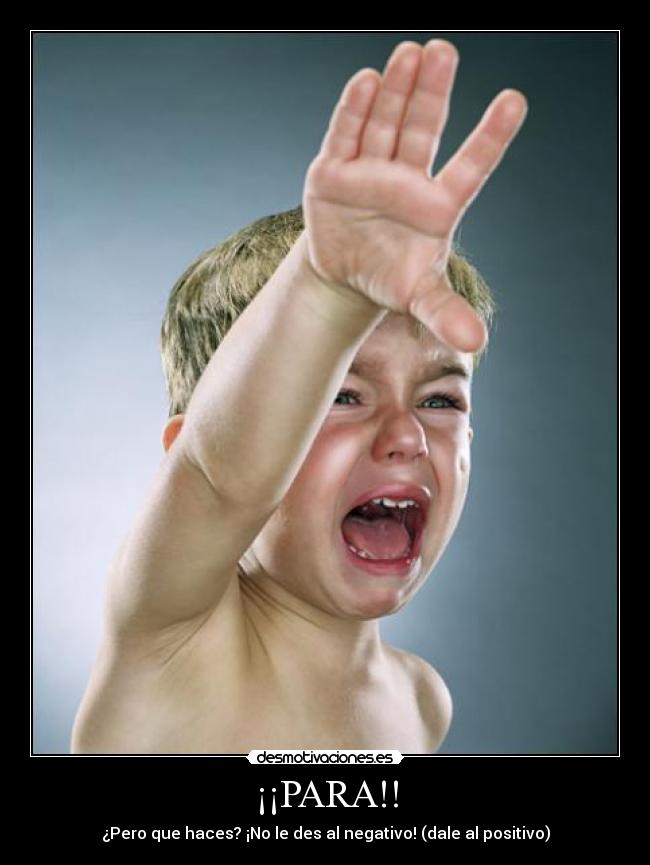 ¡¡PARA!! - 